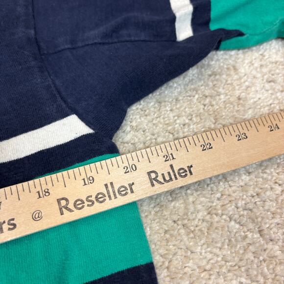 Only NY Sports New York City Striped Rugby Shirt Men's Medium - Picture 5 of 8